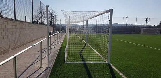 juego 4 postes traseros metalicos para sujeccion red tipo cajon 1 juego 4 postes traseros metalicos para sujeccion red tipo cajon 1