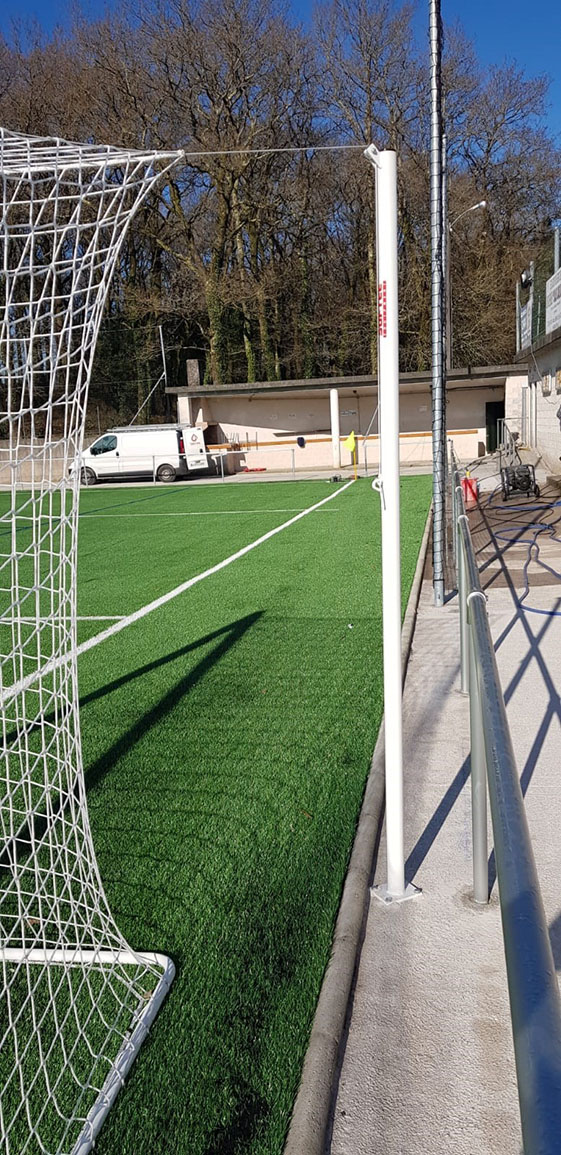 juego 4 postes traseros metalicos para sujeccion red tipo cajon 2 juego 4 postes traseros metalicos para sujeccion red tipo cajon 2