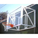 juego canastas baloncesto abatibles -sin tablero,aro- único