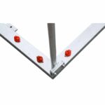Juego Porterias Futbol Sala/Balonmano (2 Unidades), Metalicas Galvanizadas, Trasladables, 80X80Mm, Base 80X40Mm. - Imagen 5