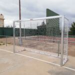 Juego Porterias Futbol Sala/Balonmano (2 Unidades), Metalicas Galvanizadas, Trasladables, 80X80Mm, Base 80X40Mm. - Imagen 7