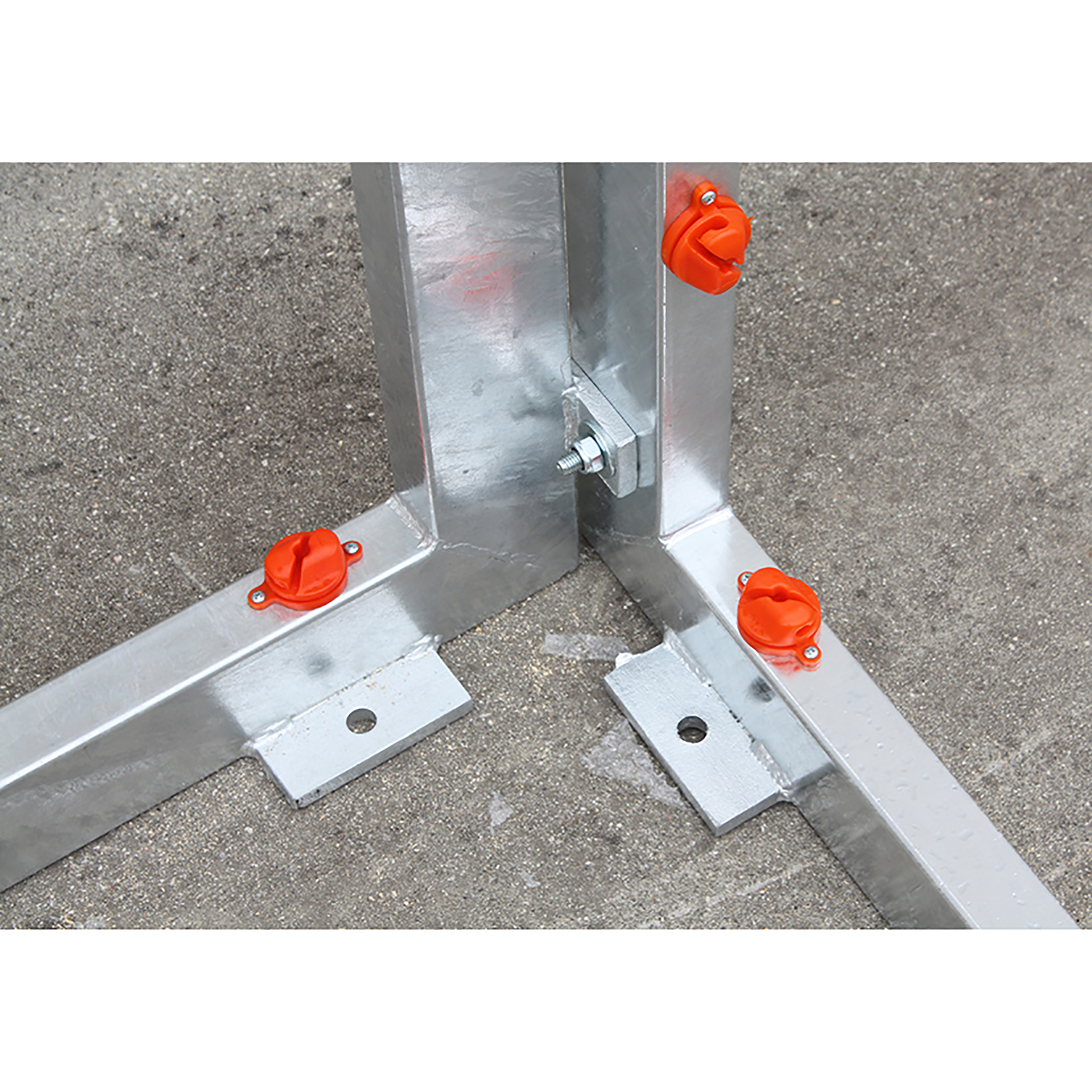 juego porterias galvanizadas futbo sala/balonmano – canasta basket 4