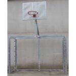 Juego Porterias Galvanizadas Futbo Sala/Balonmano - Canasta Basket - Imagen 2