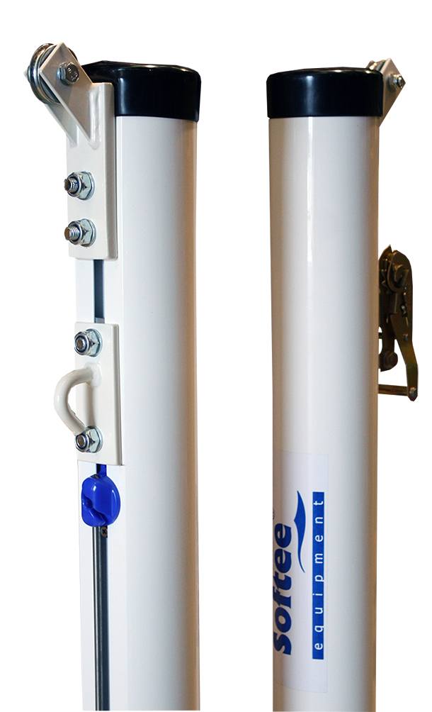 juego postes tenis trasladables aluminio ø 90 mm 1 juego postes tenis trasladables aluminio ø 90 mm 1