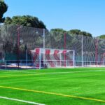 Juego Redes Futbol 7 4 Mm Polipropileno Malla 120 Bicolor - Imagen 2