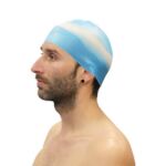 Lote 10 Gorros Natacion Silicona Multicolor Surtido - Imagen 2