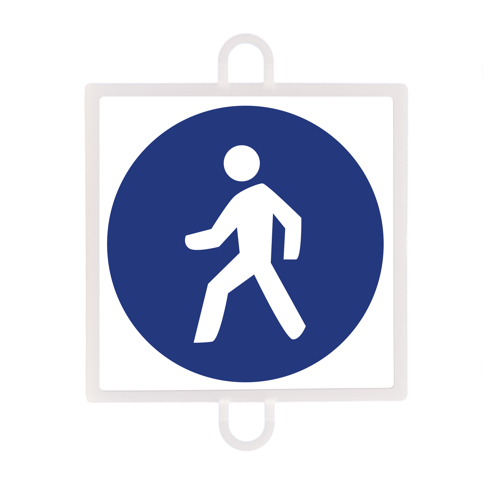 panel de señalizacion trafico de obligacion nº 3 (peatones) 1