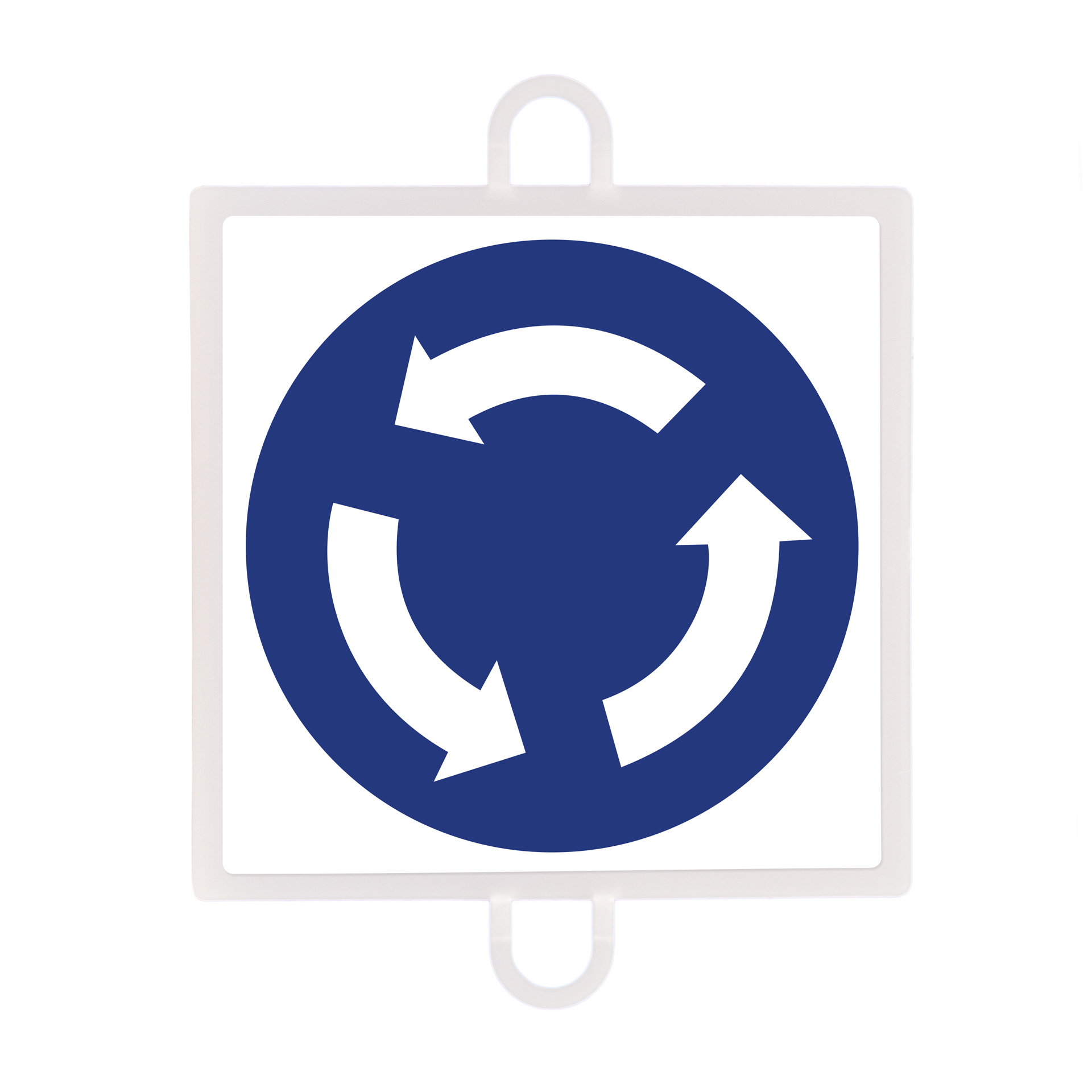 panel de señalizacion trafico de obligacion nº 4 (interseccion) 1