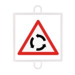 Panel De Señalizacion Trafico De Peligro Nº 1 (Interseccion Giratoria) - Imagen 2