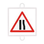 Panel De Señalizacion Trafico De Peligro Nº 9 (Extrechamiento) - Imagen 2