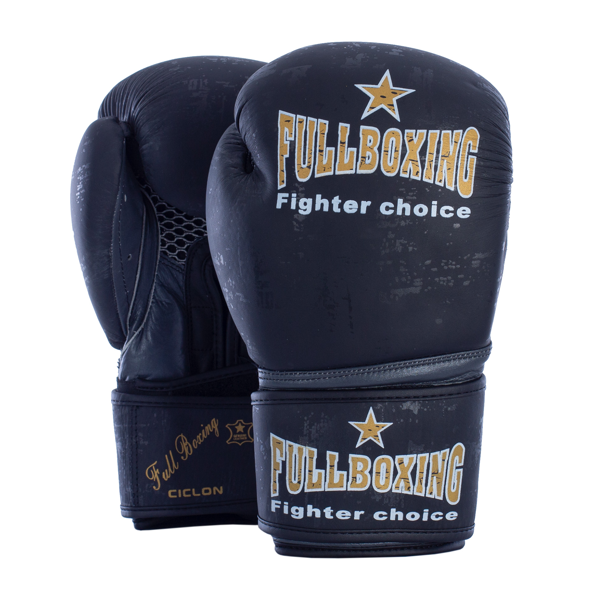 par de guantes boxeo fullboxing piel natural ciclón negro par de guantes boxeo fullboxing piel natural ciclón negro