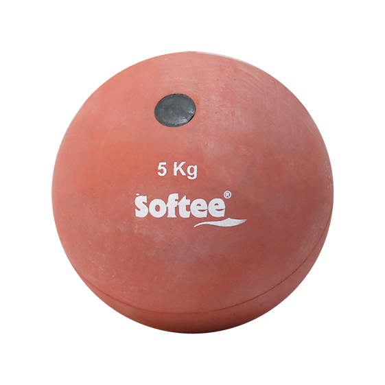 peso lanzamiento de caucho softee 5 kg rojo peso lanzamiento de caucho softee 5 kg rojo