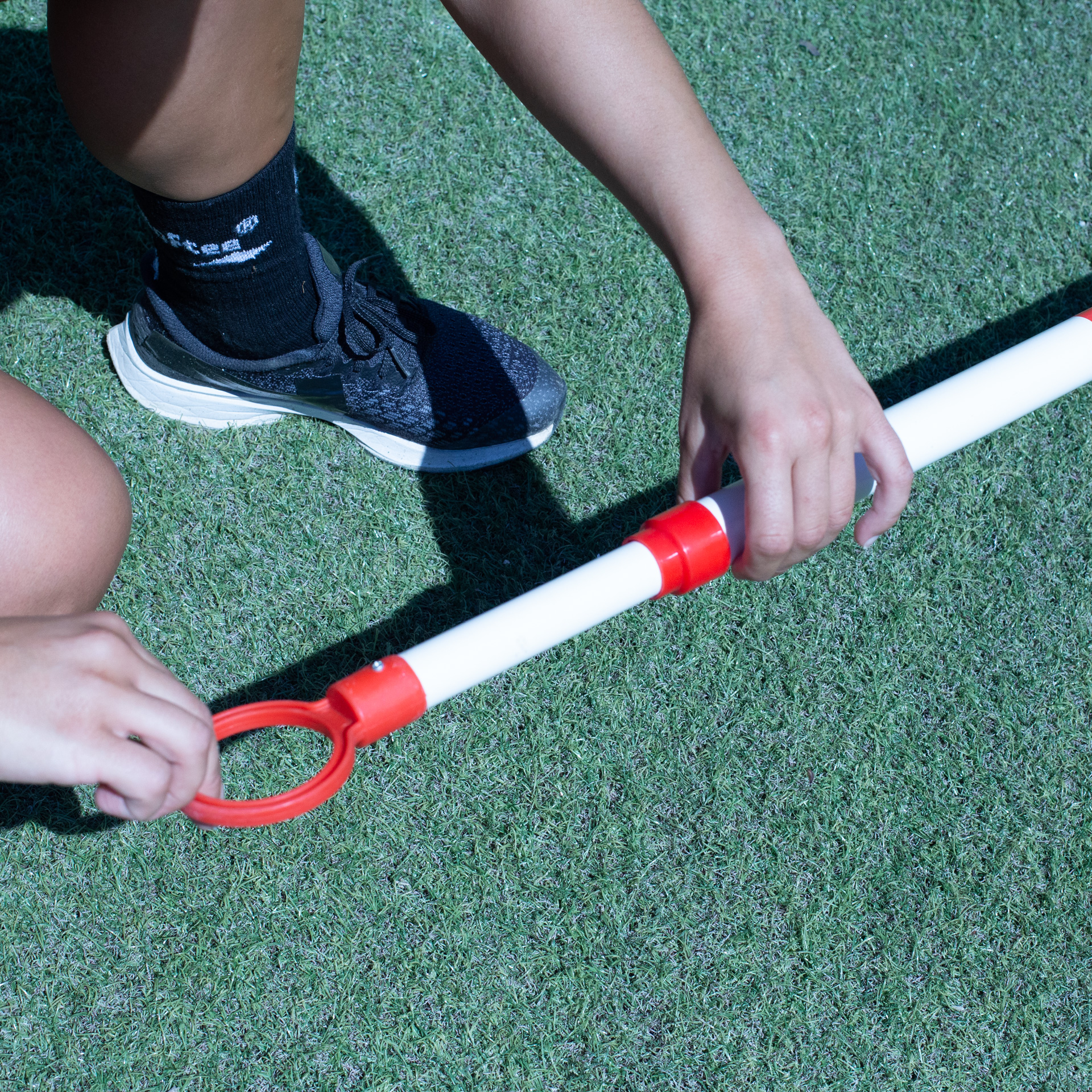 pica para valla extensible rojo/blanco 6 pica para valla extensible rojo/blanco 6