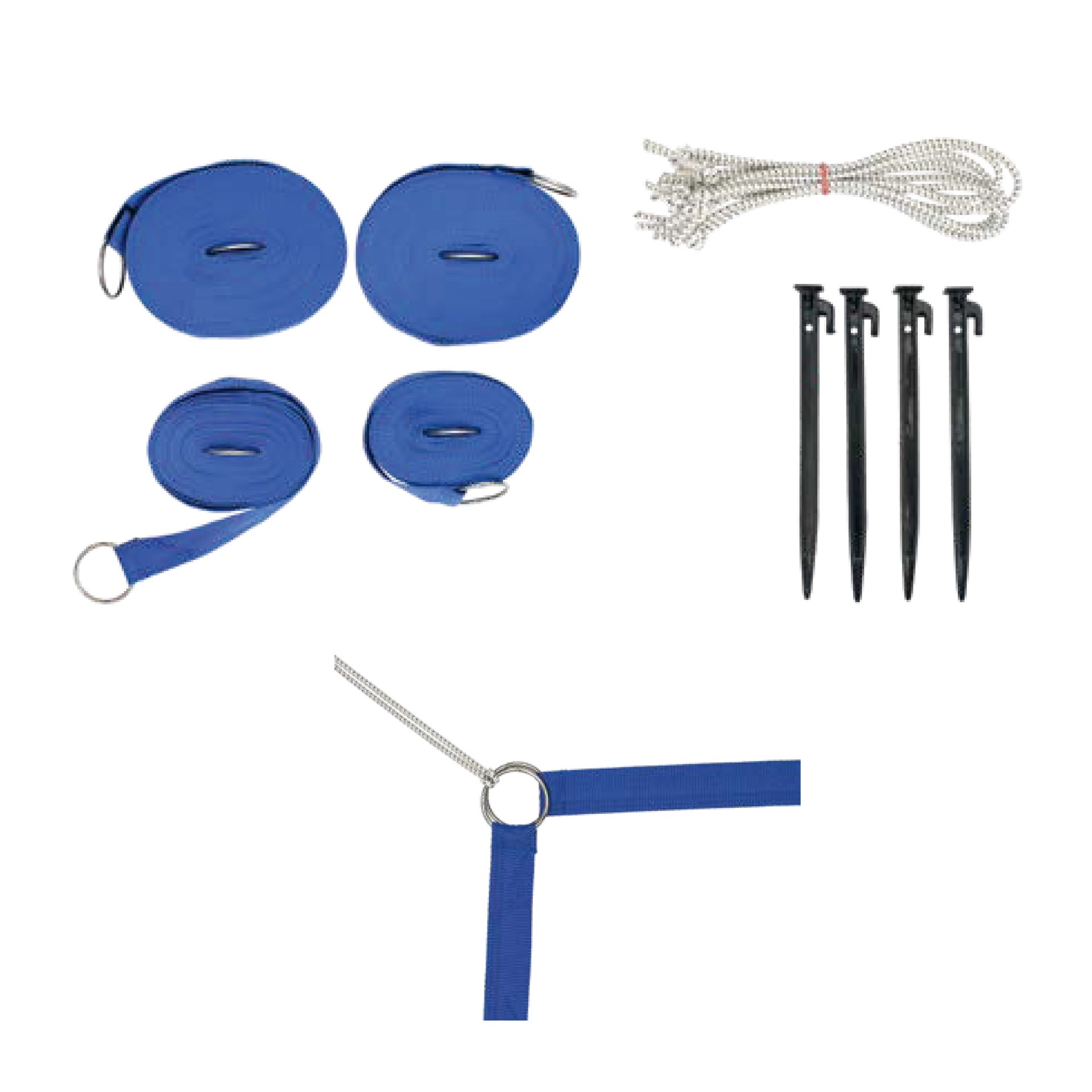 set de lineas delimitadoras voley playa con picas y tirantes 1