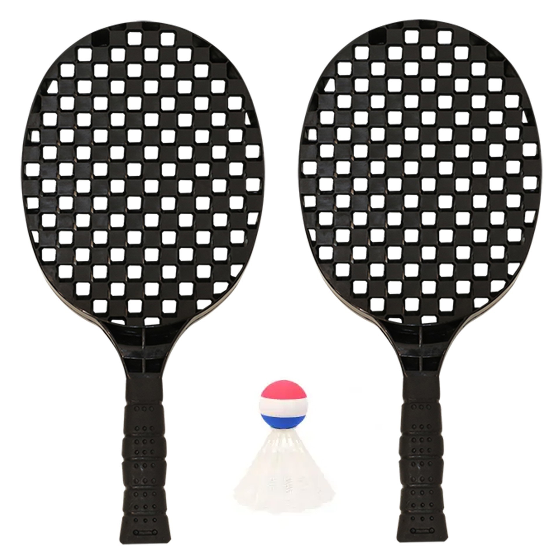 set shuttleball – (uso exclusivo con supervolante o pelota foam) única negro set shuttleball – (uso exclusivo con supervolante o pelota foam) única negro