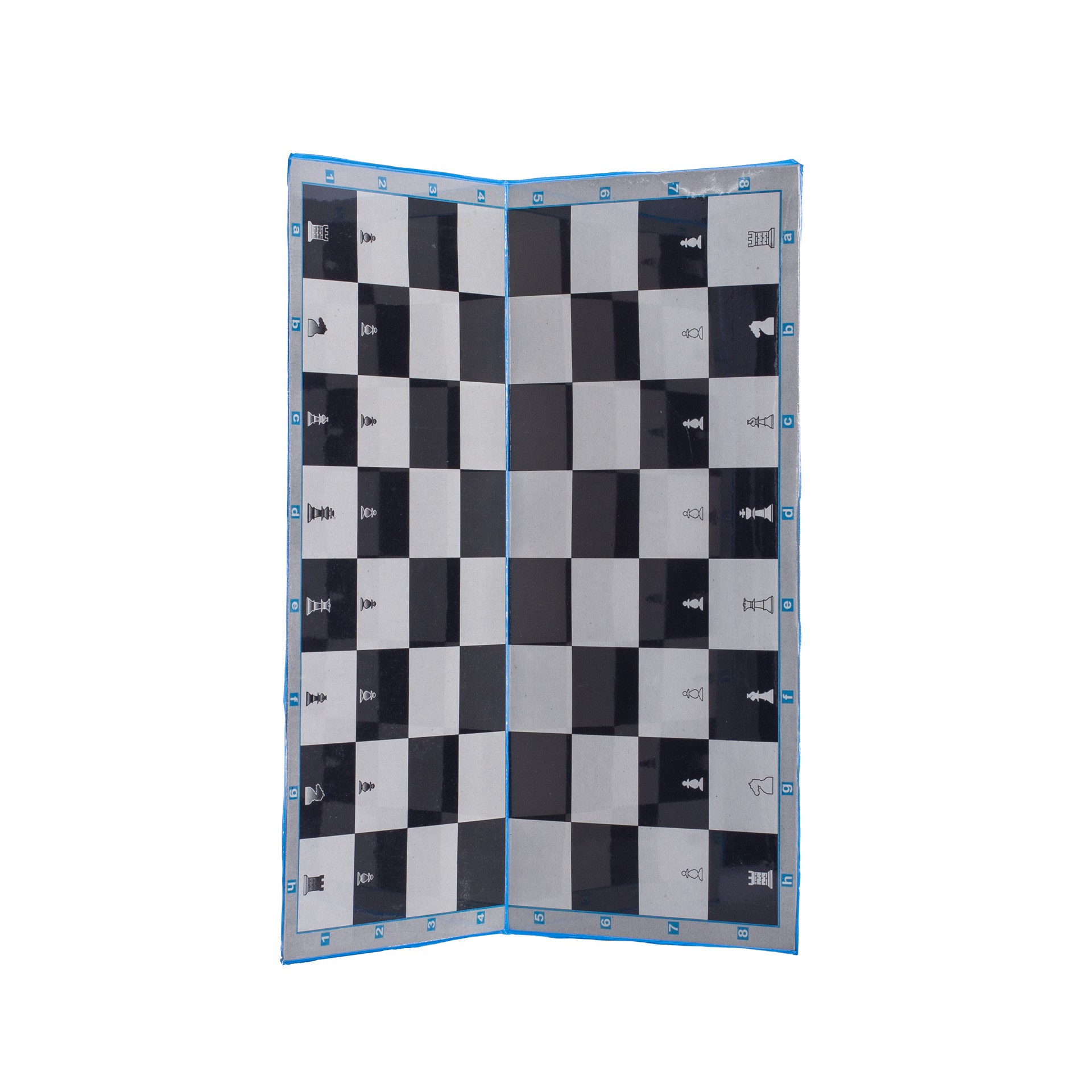 tablero ajedrez 33 cm plegable -incluye fichas sencillas- 3