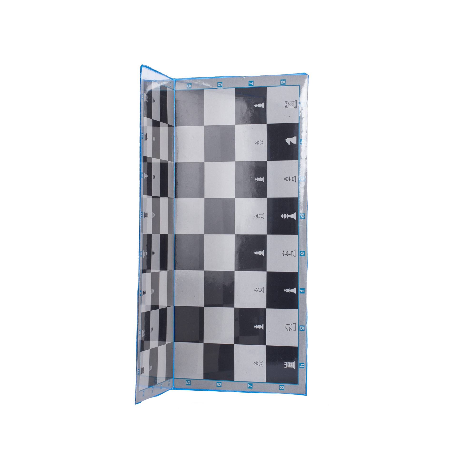 tablero ajedrez 33 cm plegable -incluye fichas sencillas- 6