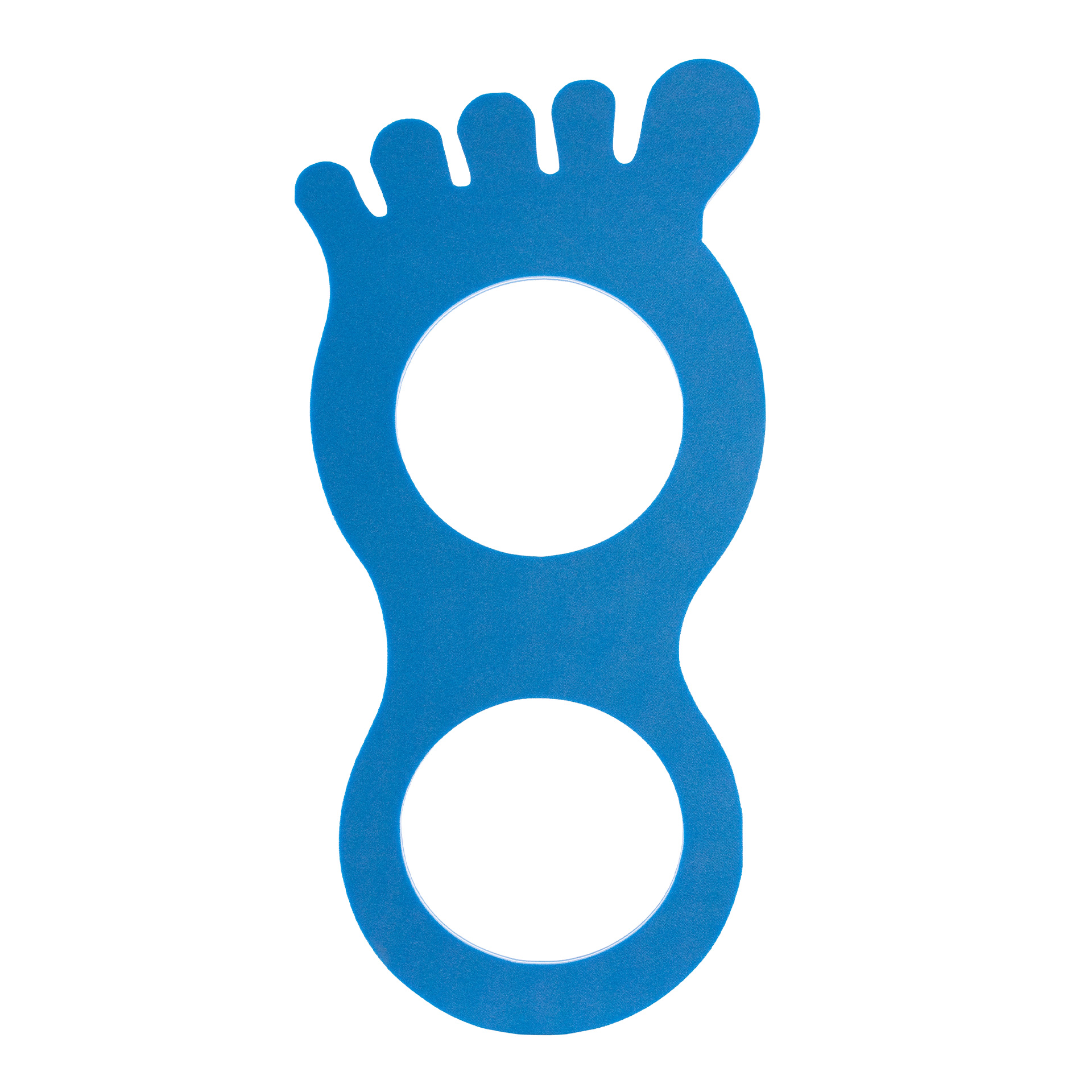 tapiz con forma de pie 4cm azul tapiz con forma de pie 4cm azul