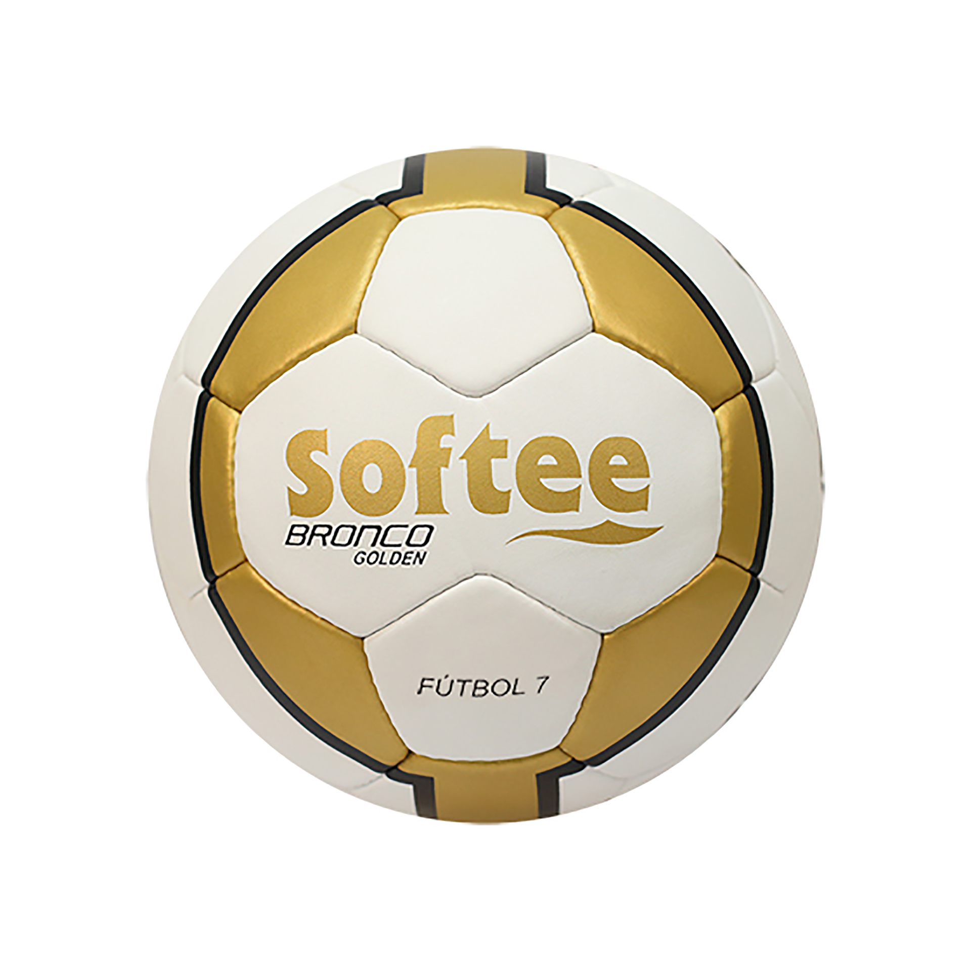 balón softee bronco limited edition fútbol 7 oro 1