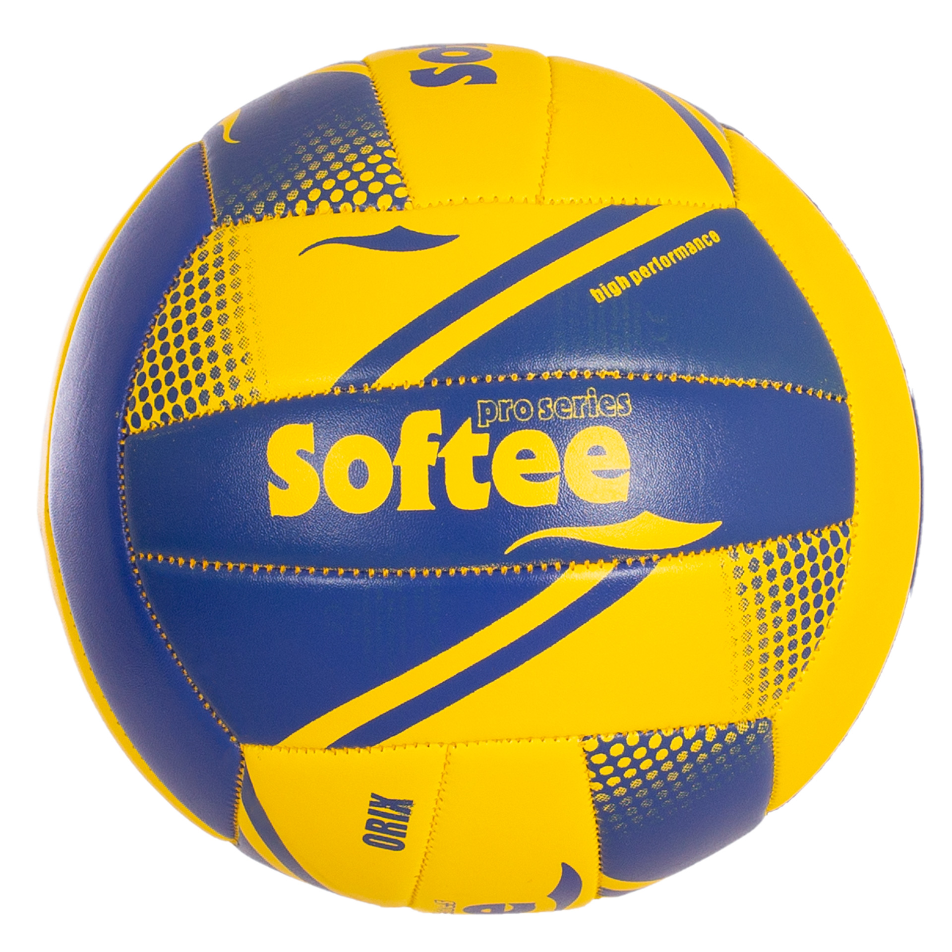 balón voleibol softee orix 5 vóley azul amarillo