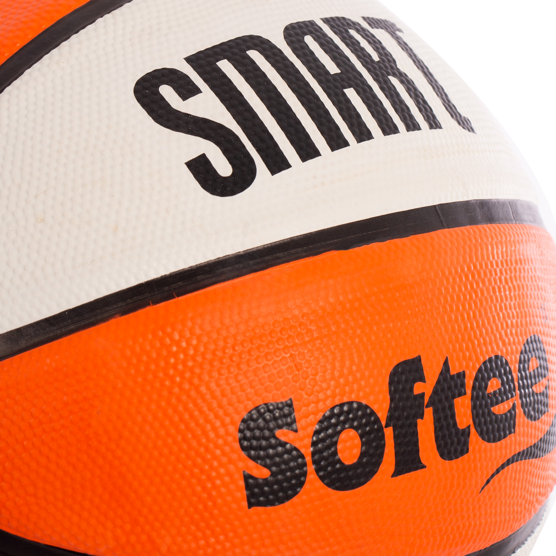 balon baloncesto microcelular softee smart 5 6 7 naranja blanco