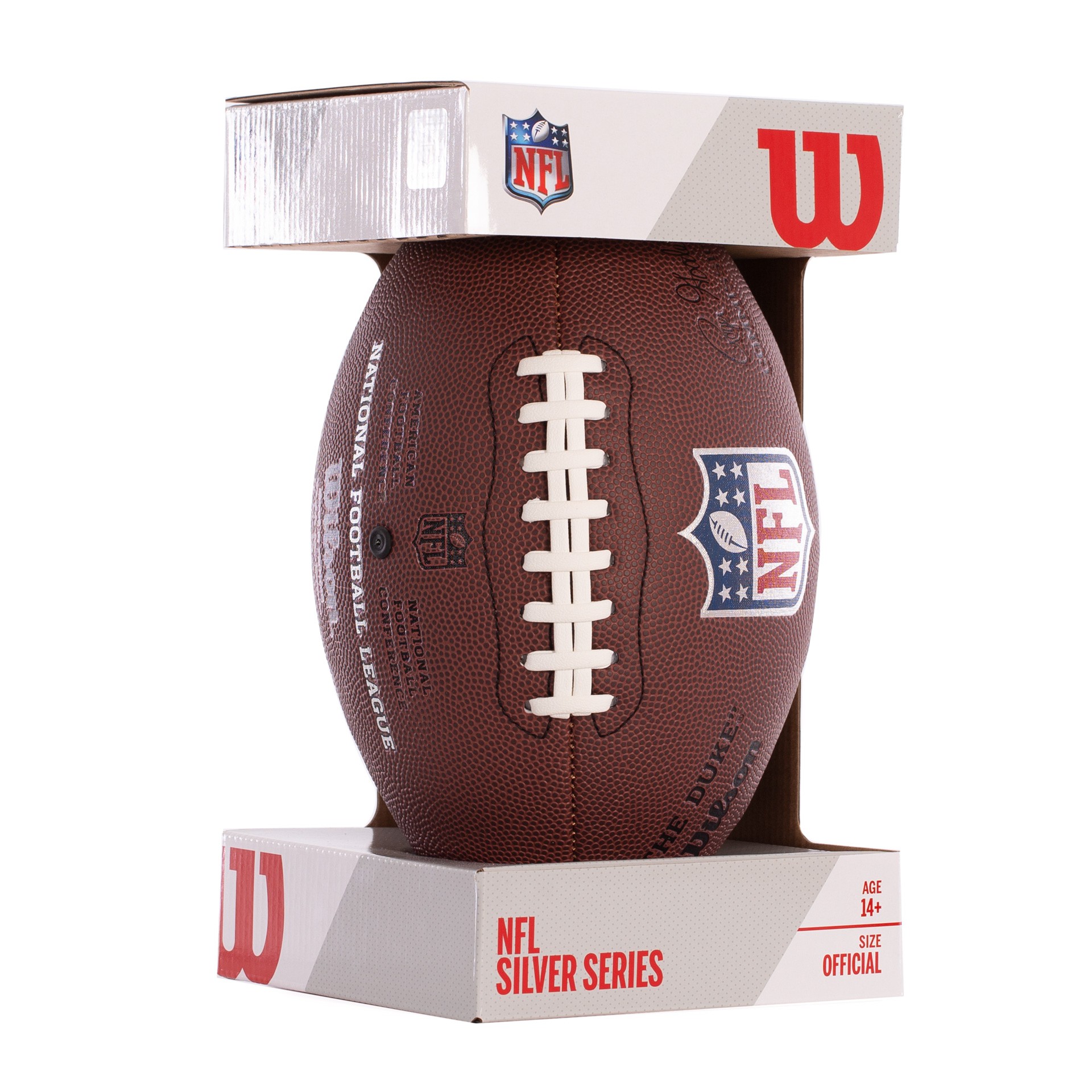 balon futbol americano wilson nfl duke replica – con expositor – 3