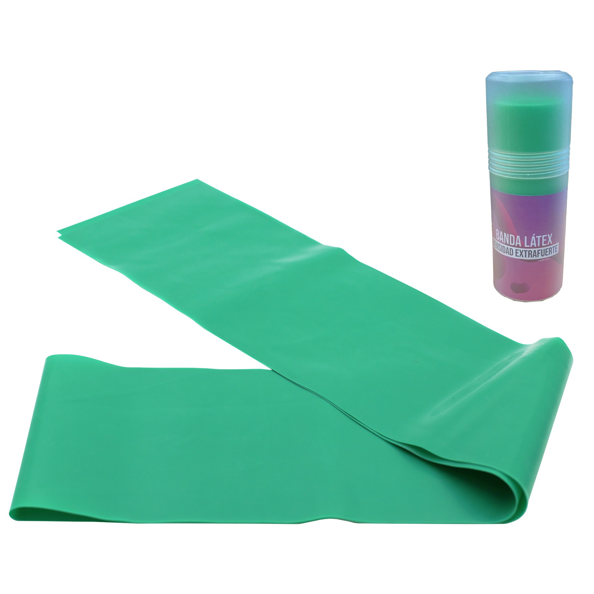 banda de látex softee densidad extrafuerte en tubo 2m 1
