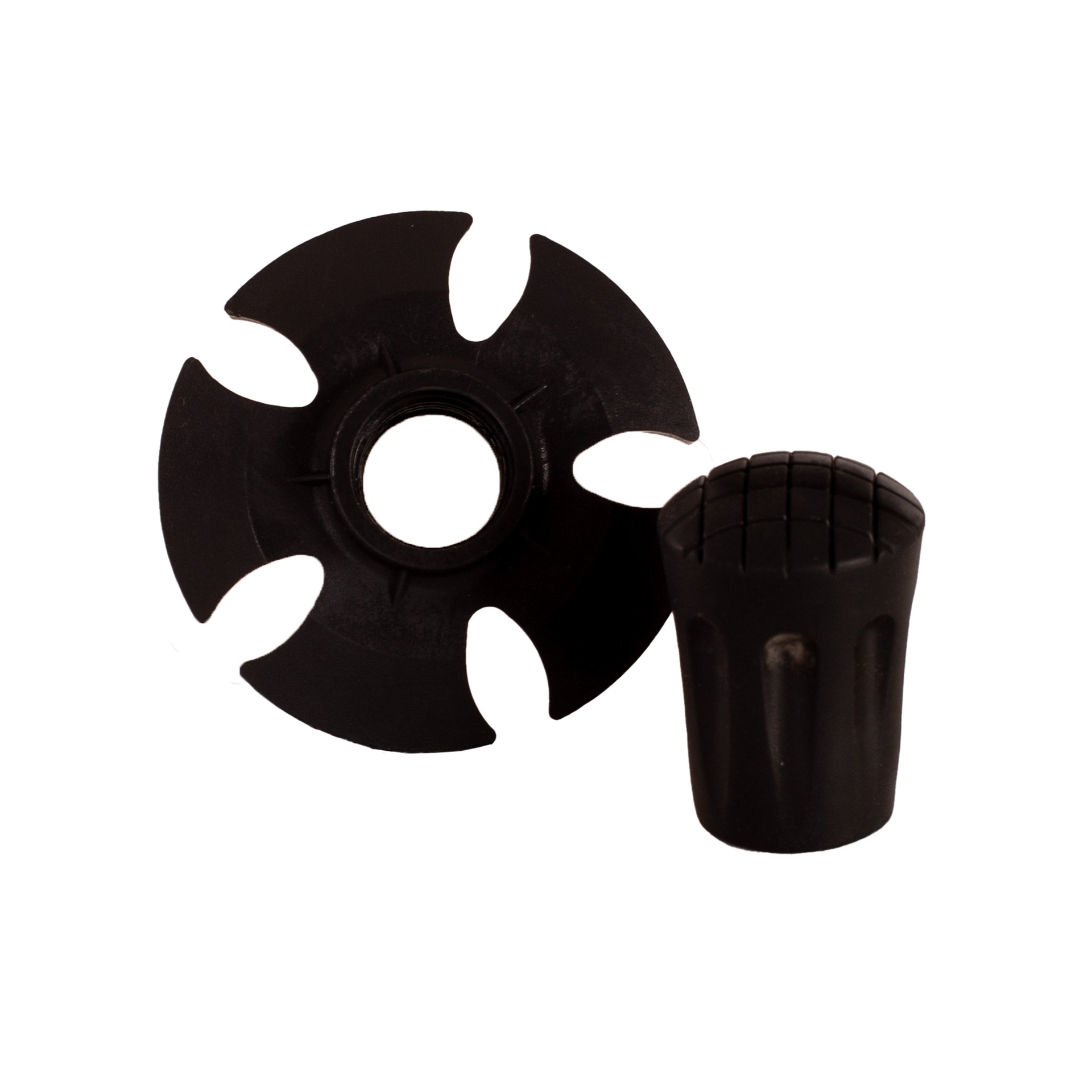 bastón trekking plegable negro 4 bastón trekking plegable negro 4