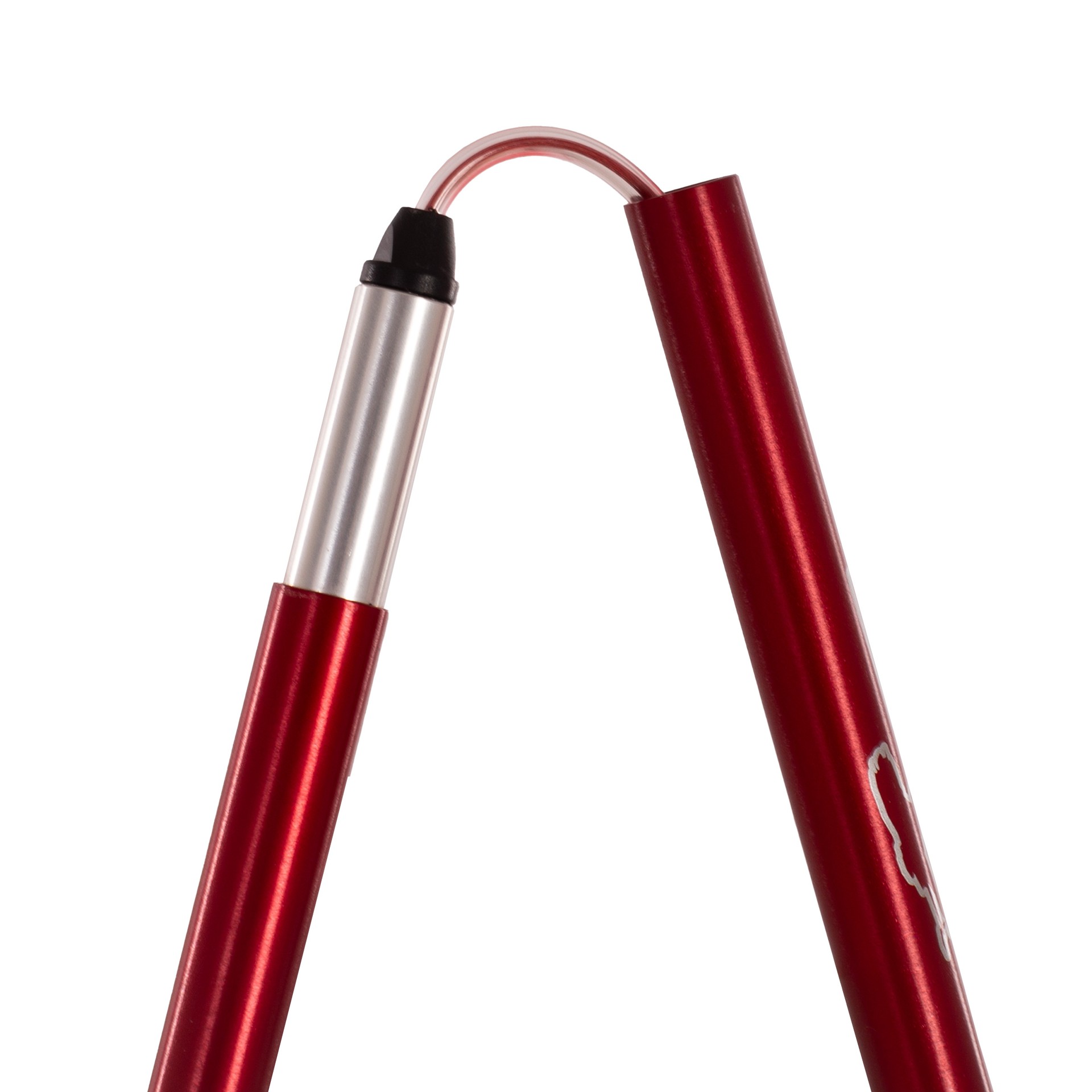 bastón trekking plegable rojo 2 bastón trekking plegable rojo 2