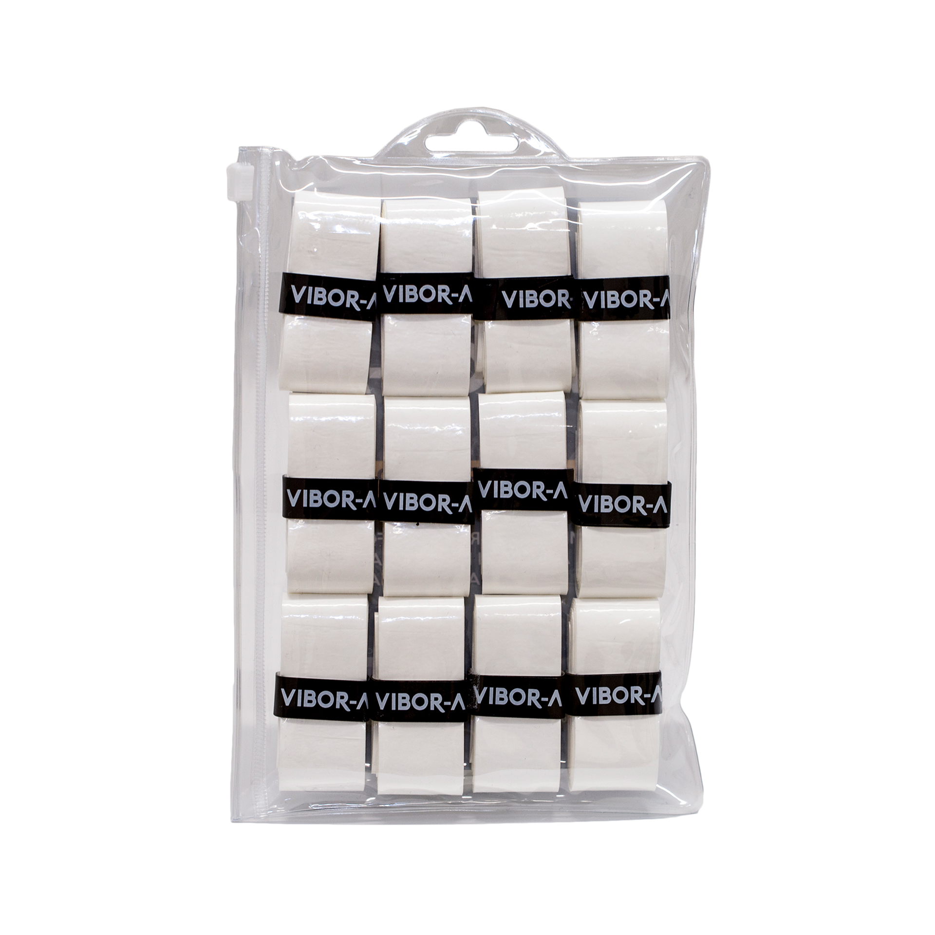 bolsa de overgrips vibor-a liso única blanco 1
