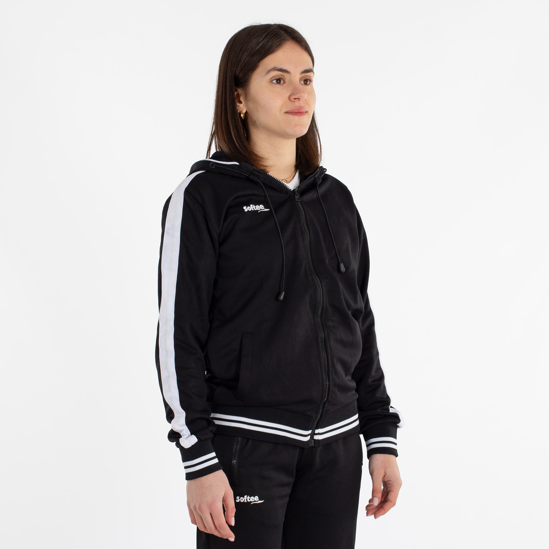 chándal softee fed adulto negro blanco 14 chándal softee fed adulto negro blanco 14