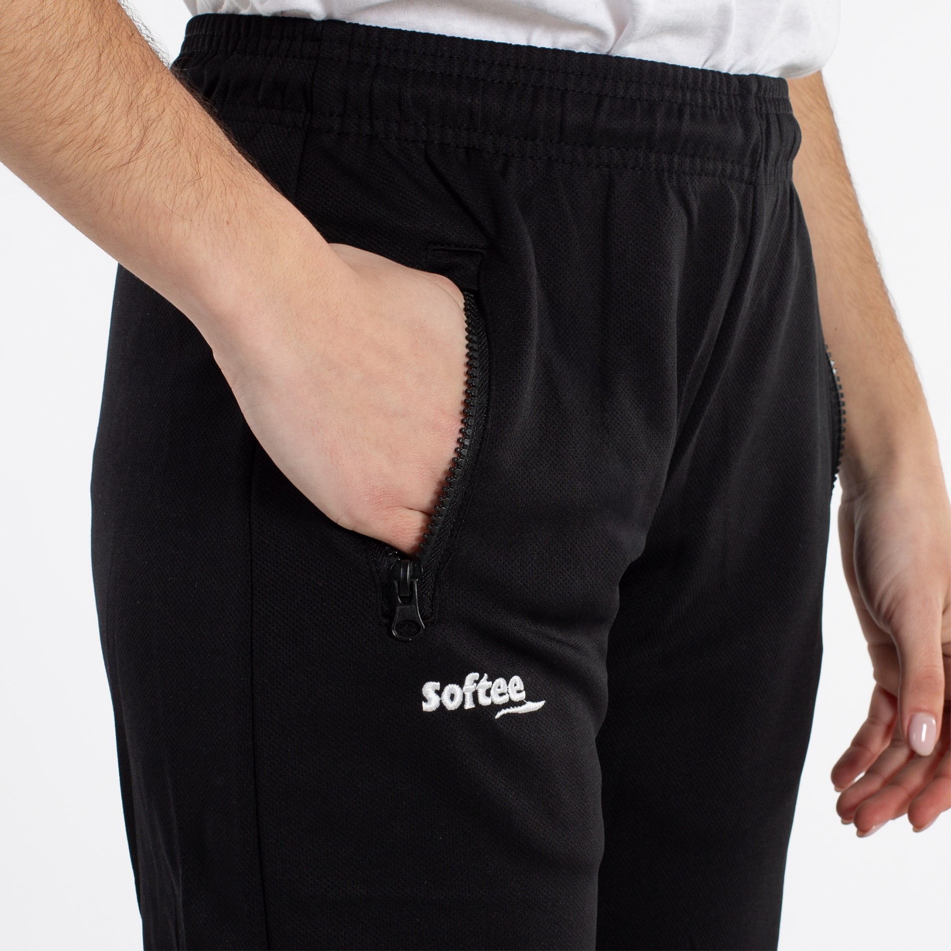 chándal softee fed adulto negro blanco 20 chándal softee fed adulto negro blanco 20