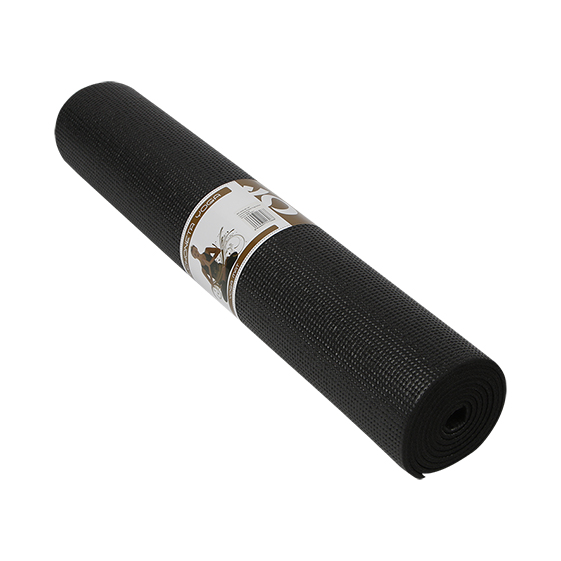 colchoneta pilates/yoga softee deluxe grosor 6mm negro 1