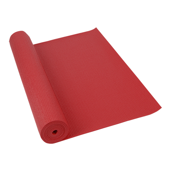 colchoneta pilates/yoga softee deluxe grosor 6mm rojo 1