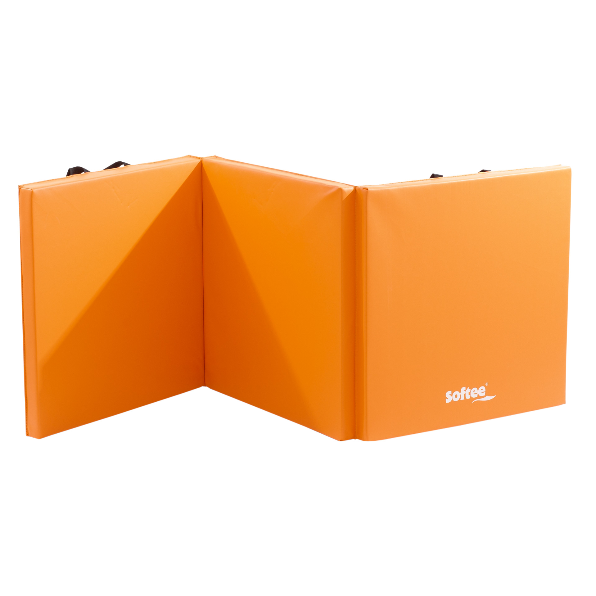 colchoneta plegable 180x60x4 cm softee naranja 2 colchoneta plegable 180x60x4 cm softee naranja 2