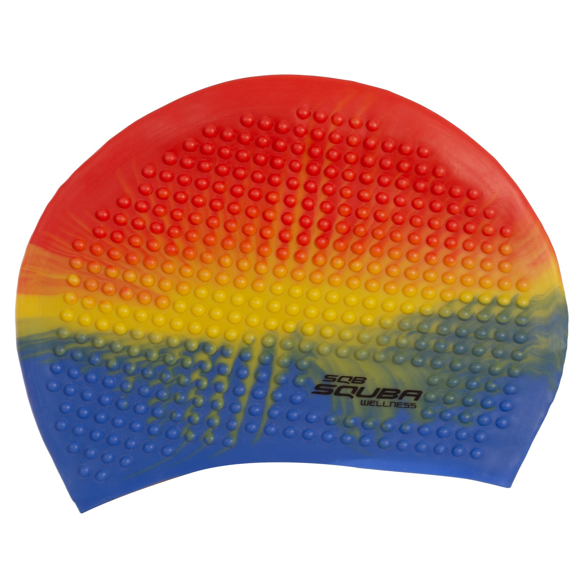 gorro natación silicona squba bubble multicolor 3