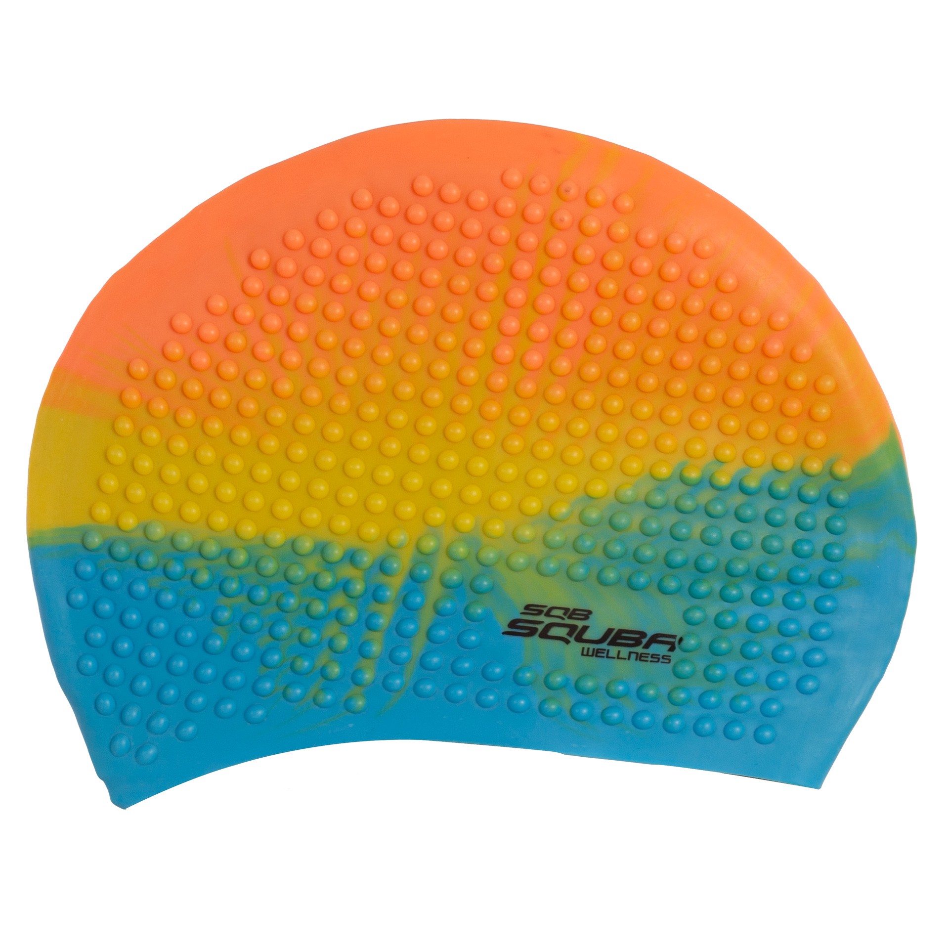 gorro natación silicona squba bubble multicolor 4