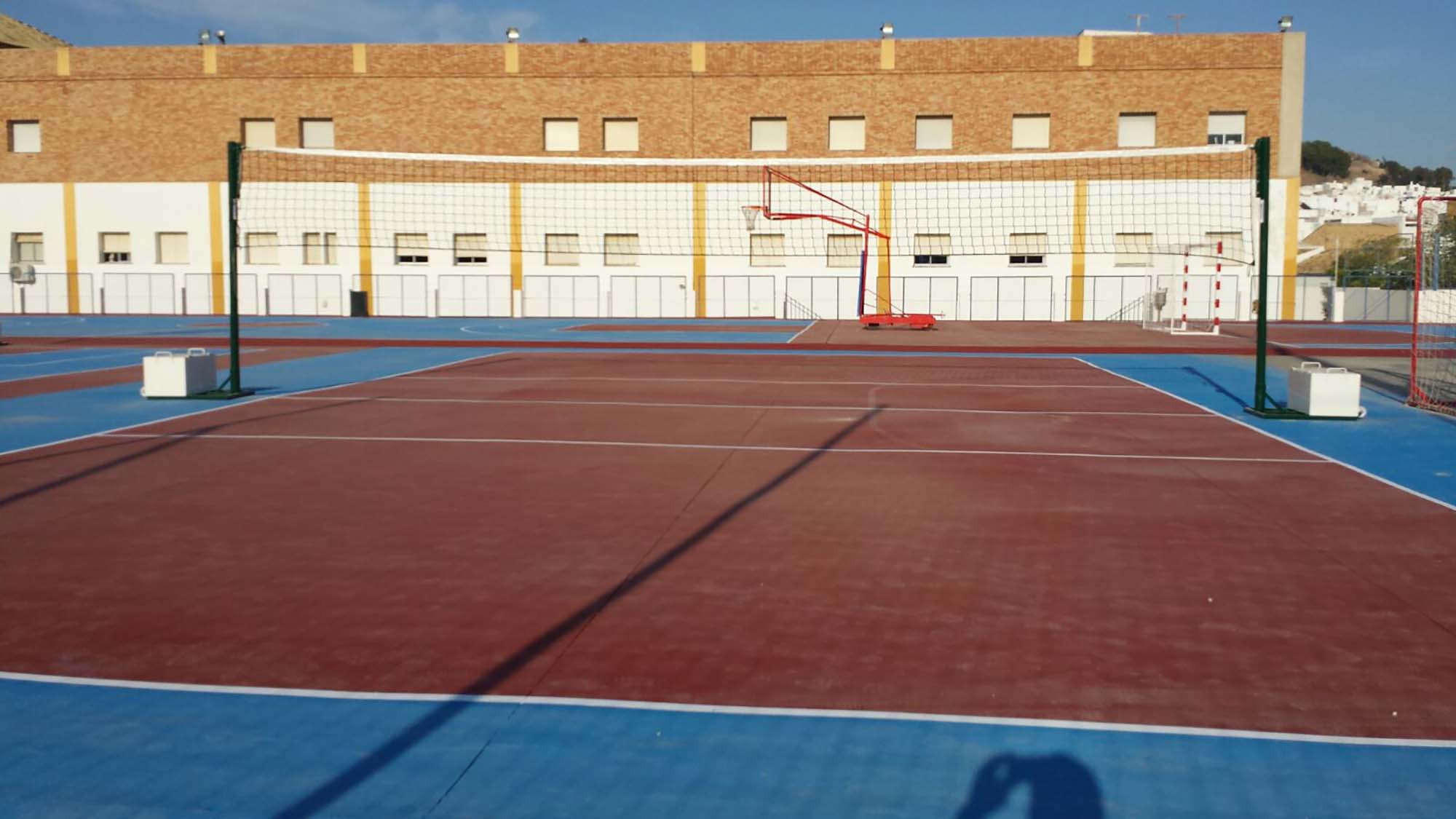 juego (2 unidades) postes voleibol, metalicos, trasladables., ø 80 mm. juego (2 unidades) postes voleibol, metalicos, trasladables., ø 80 mm.