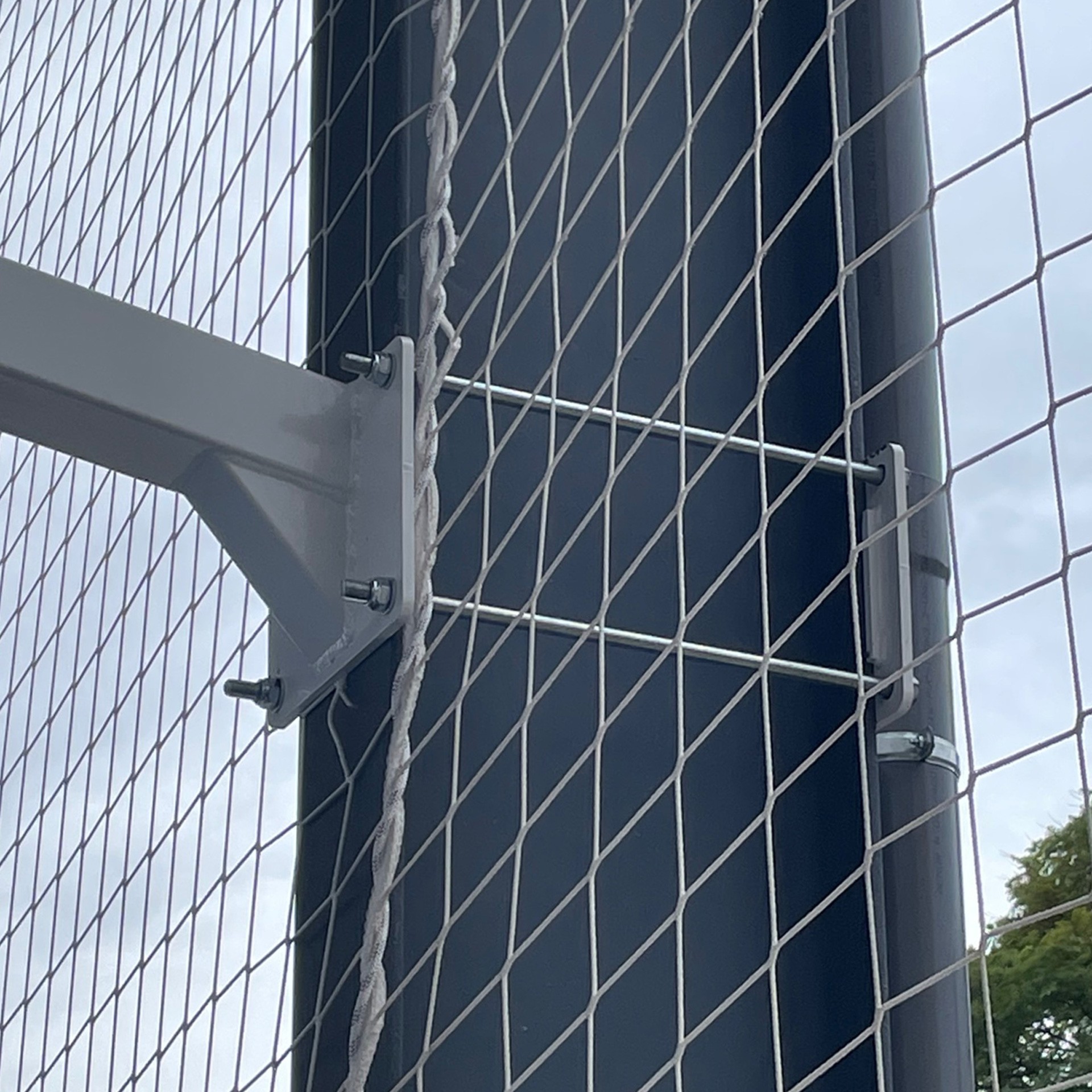 juego canasta minibasket fija a viga vuelo 1,65 mts 2