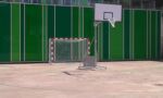 Juego Canastas Galvanizadas Baloncesto Deluxe Monotubo Trasladables 2 Ruedas Con Carro -Sin Tableros, Aros Y Redes) - Imagen 2