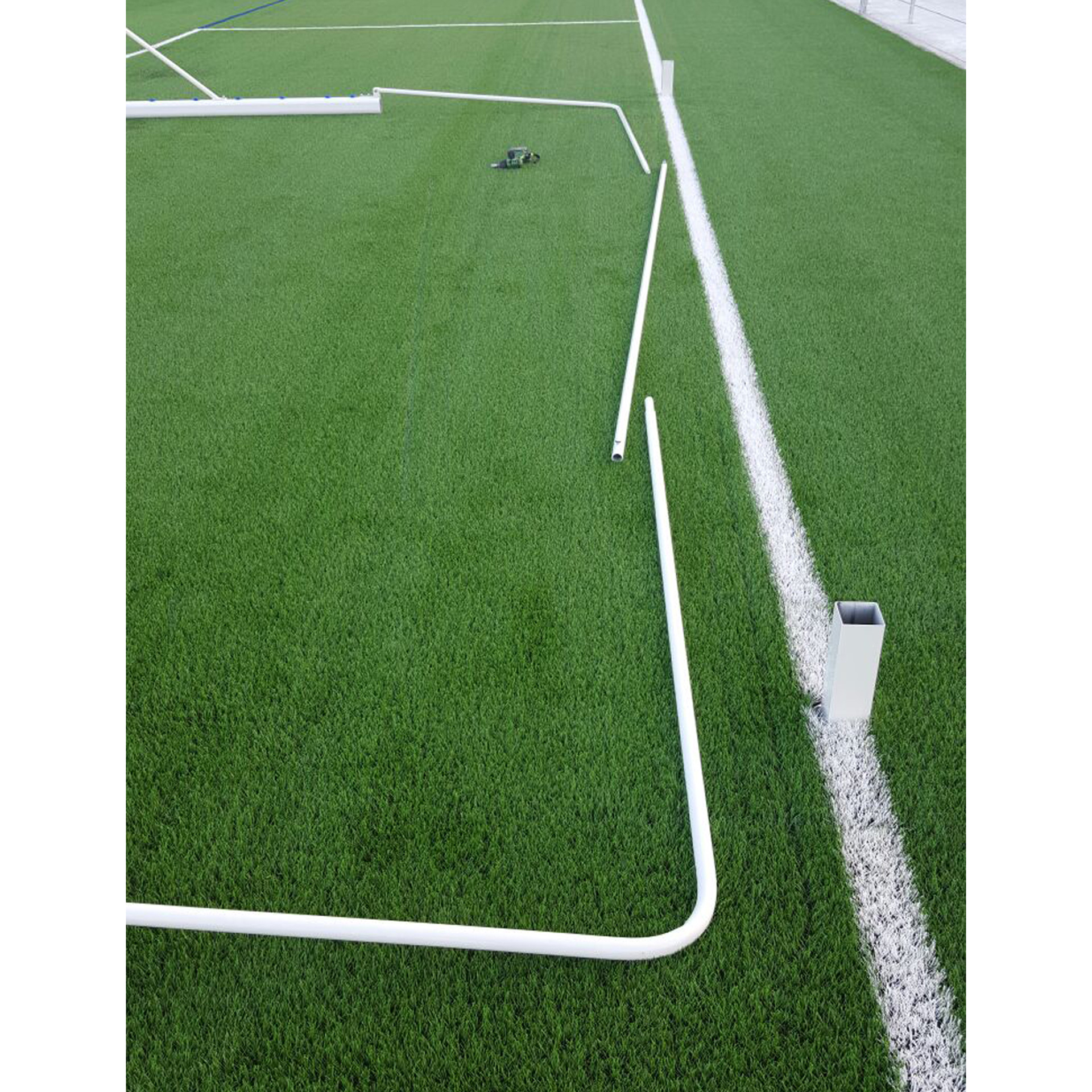 juego de 2 unidades de bases porterias futbol 11recogida red 3