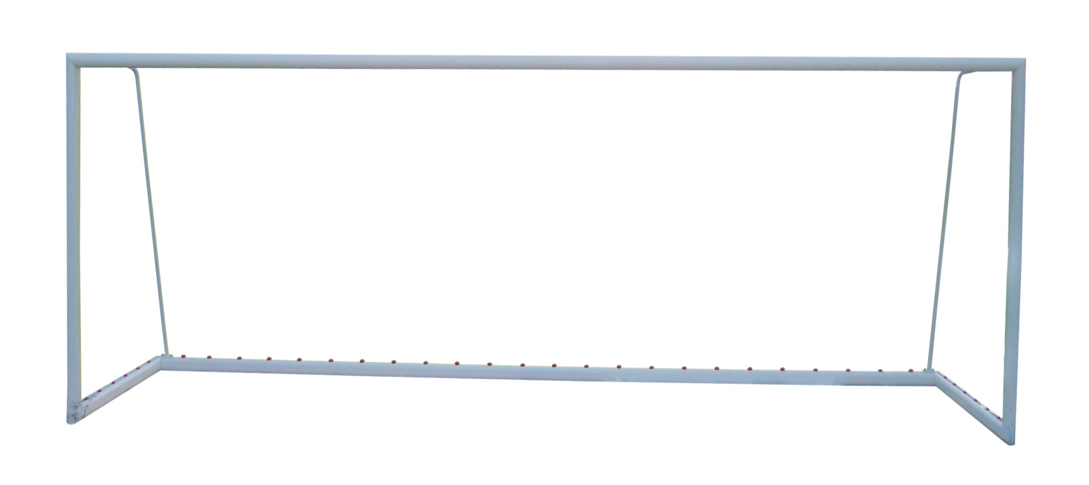 juego porterias (2 unidades) aluminio, futbol 11  120×100 mm trasladables 1