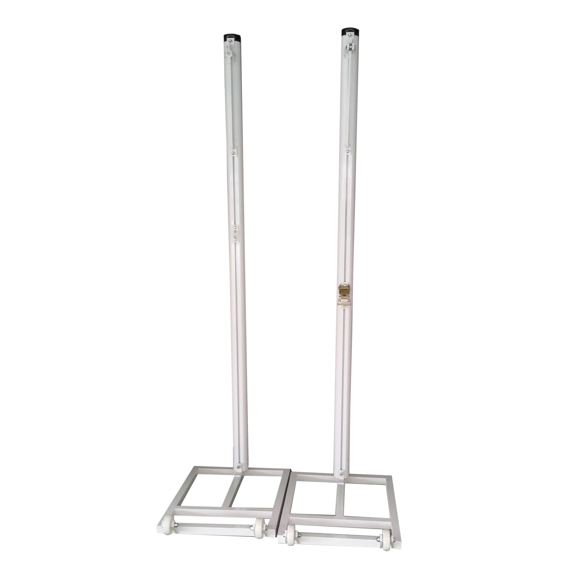 juego postes voleibol (2 unidades), trasladables, aluminio, ø 90 mm.