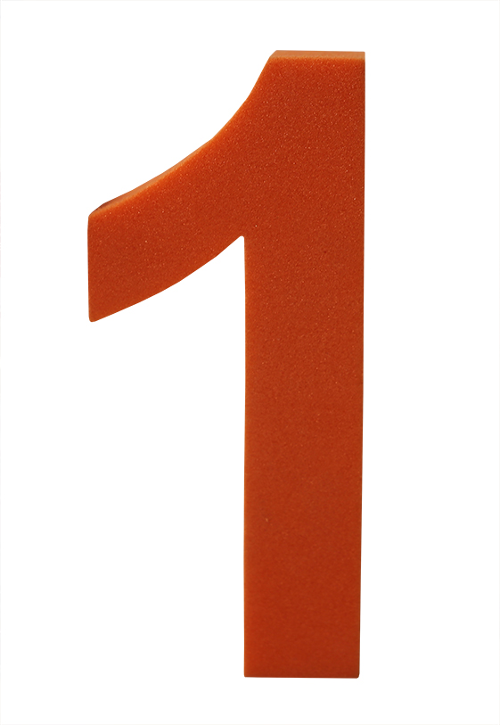 lote 5 minitapices numeros colores variados 5