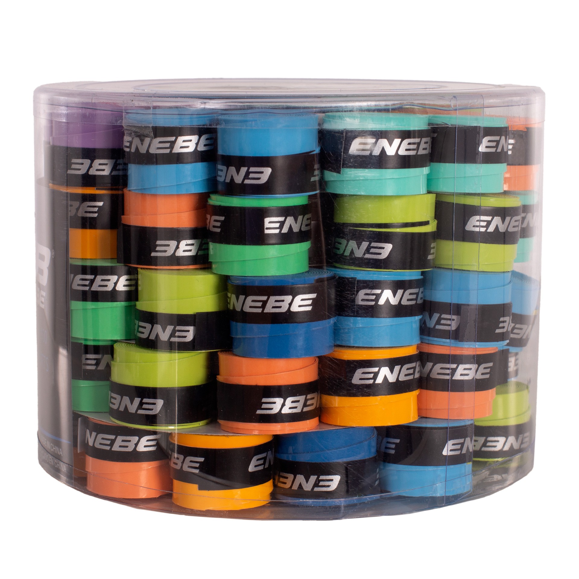 pack 100 overgrips lisos enebe única multicolor 1