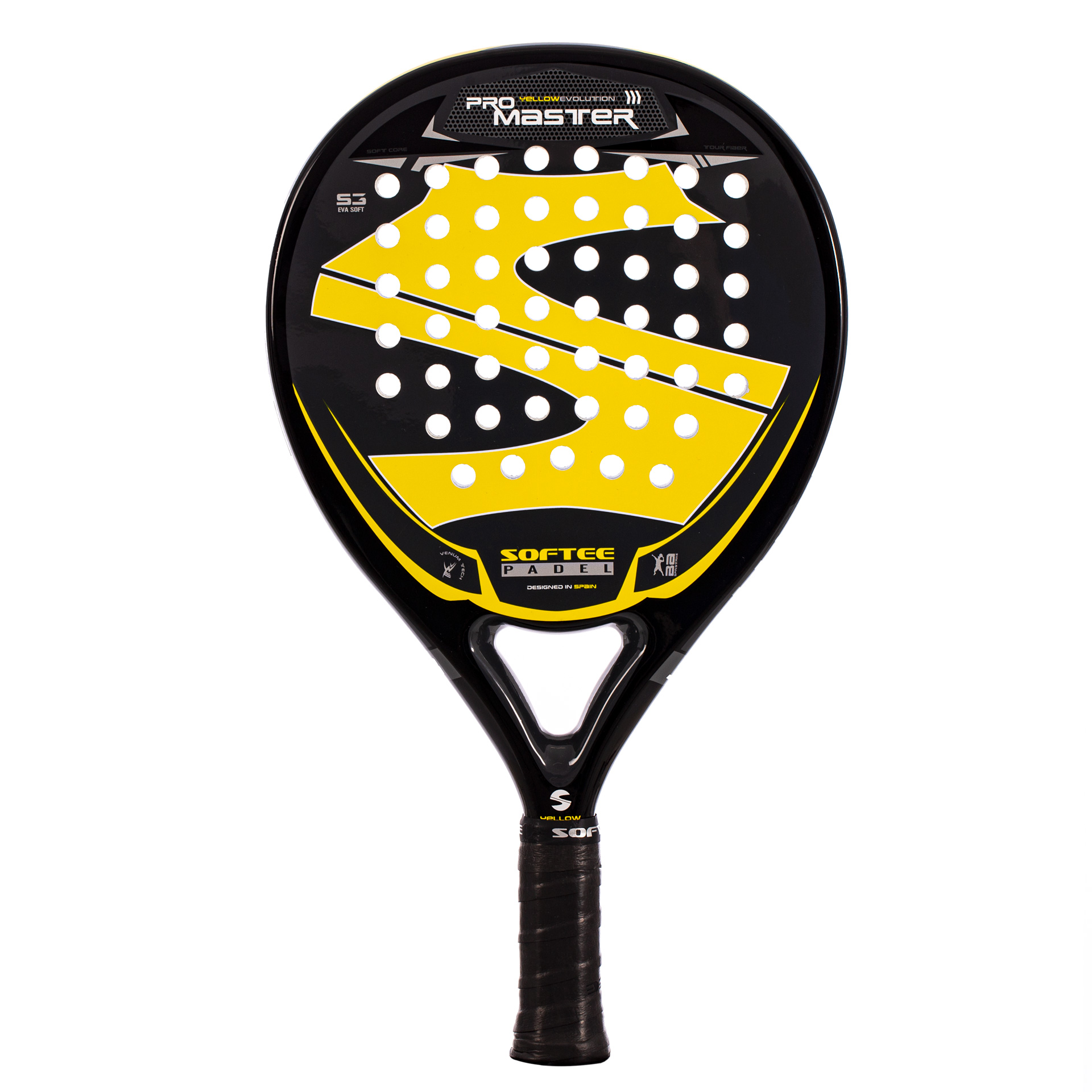 pala padel softee pro master evolution yellow 1 pala padel softee pro master evolution yellow 1