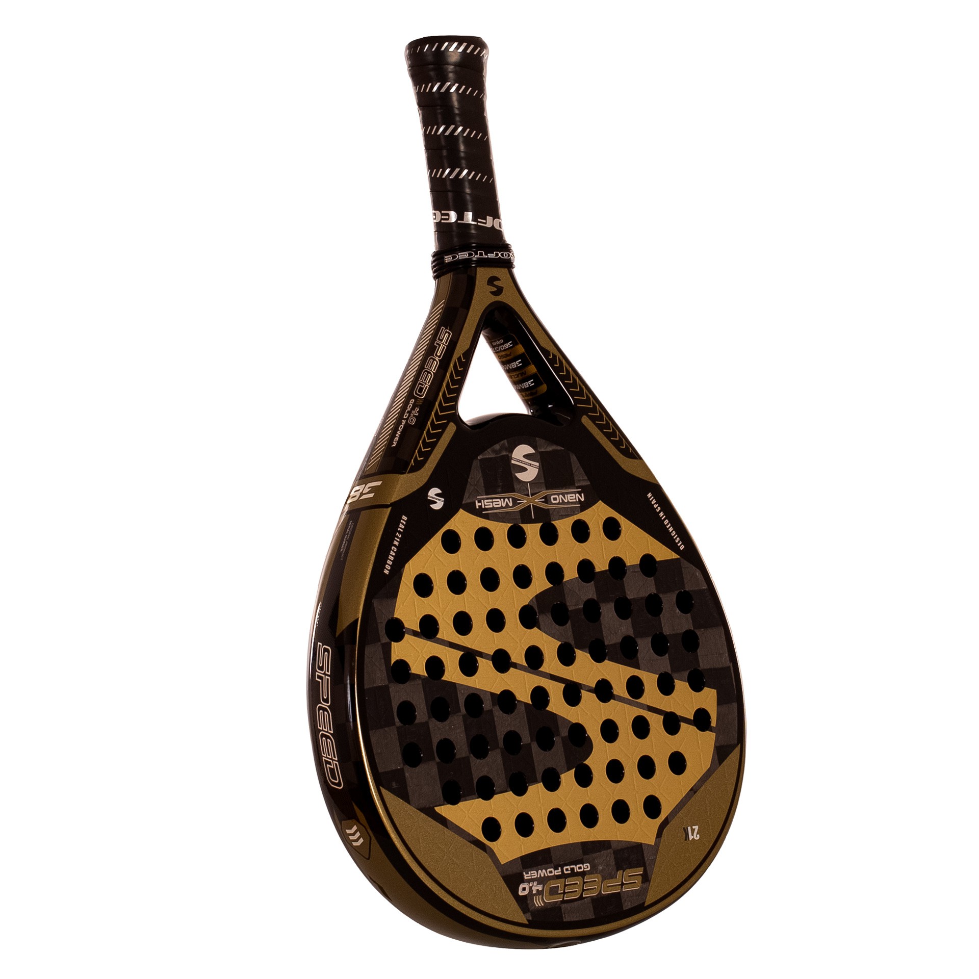 pala pádel softee speed gold power 4.0 nano mesh 4 pala pádel softee speed gold power 4.0 nano mesh 4