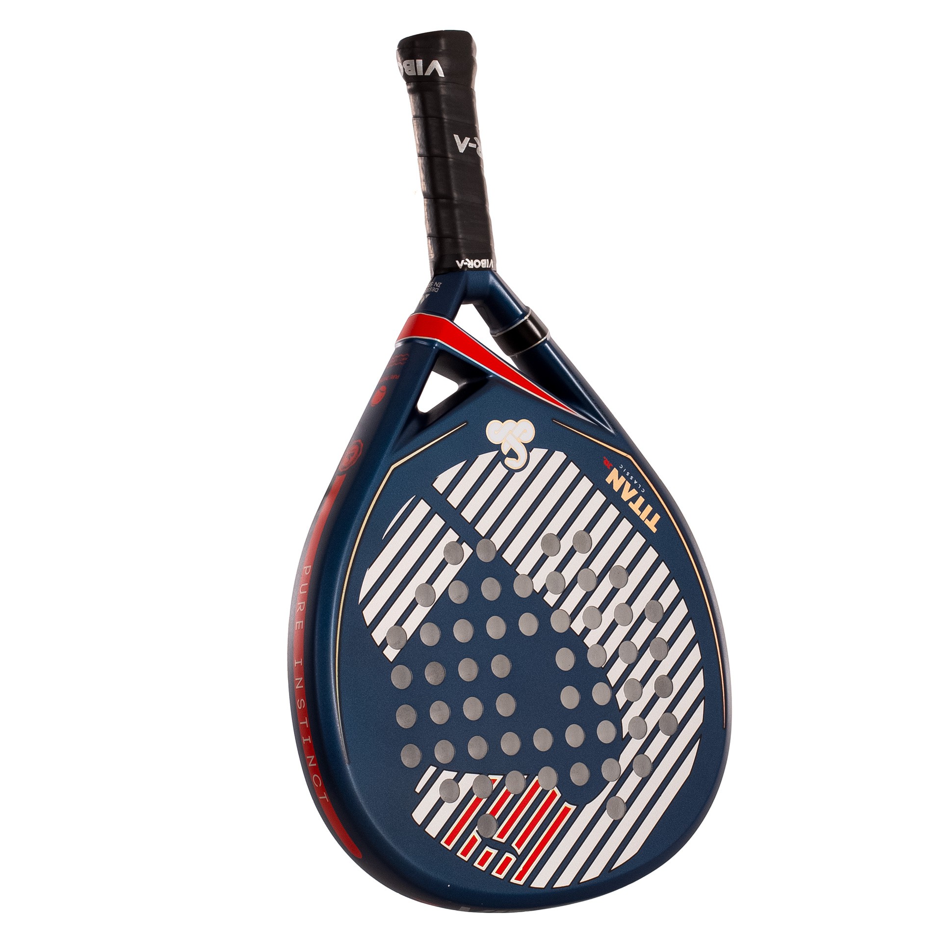 pala pádel vibor-a titan junior classic blue 3