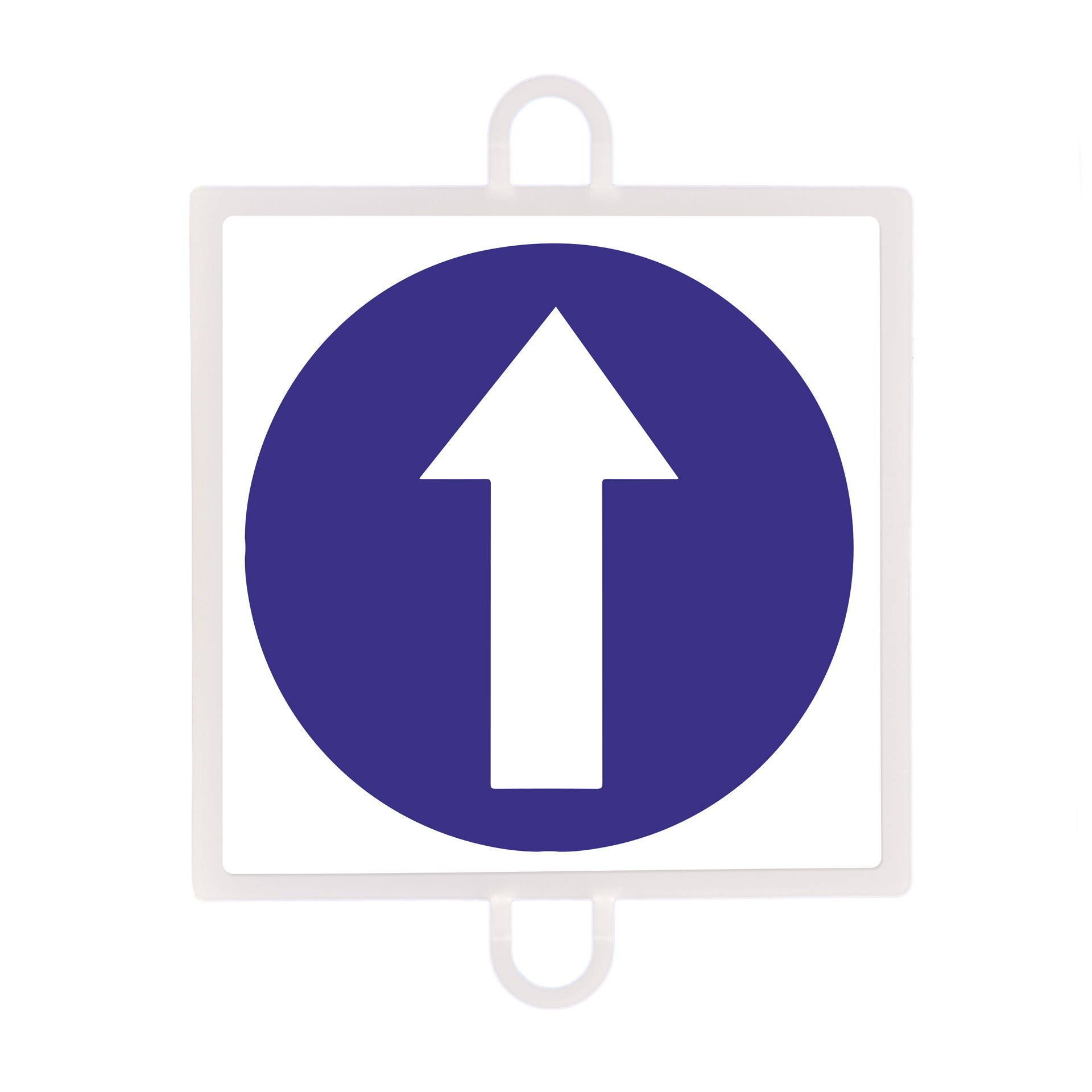 panel de señalizacion trafico de obligacion nº 1 (sentido) 1