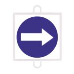 Panel De Señalizacion Trafico De Obligacion Nº 2 (Sentido Dcha) - Imagen 2